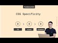 CSS Specificity 🌱 - CSS selectors #css #CSSselectors