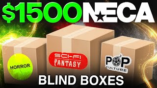 Unboxing $1500 NECA Horror, Sci-Fi \u0026 Pop Culture Blind Boxes!