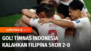 Timnas Indonesia Kalahkan Filipina 2-0 Lewat Gol Thom Haye dan Rizky Ridho | Liputan 6