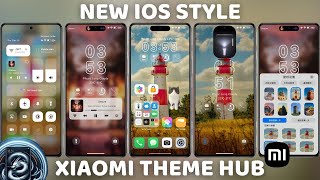 New iOS Style Theme With Transparent Control Center For Xiaomi Global | Xiaomi Theme Hub