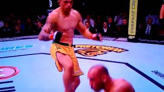 Benny Alloway vs Manny Rodriguez Front kick KO