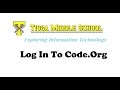 Code Org Log In