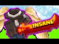 Lassy with Wings & Rageblade is INSANE in Roblox Bedwars