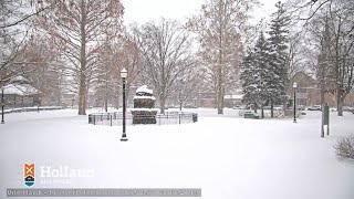 4 month Michigan winter time lapse, January - April