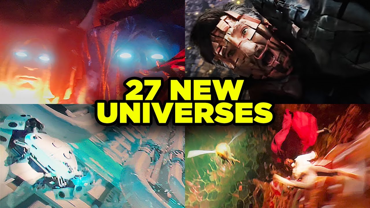 Doctor Strange Multiverse of Madness EVERY NEW UNIVERSE Revealed!