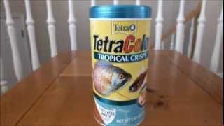 Tetra Color Tropical Crisps Fish Food - Review