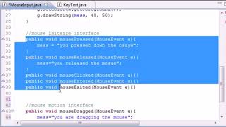 Java Game Development | Chapter .32 - Final Mouse Input 