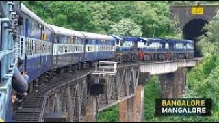 Bangalore to Mangalore Train Full Journey | Best Train Route in India