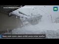 live heavy snow covers japan amidst severe winter weather n18g