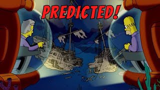 The Simpsons Predicted The Lost Titanic Submarine - PROOF