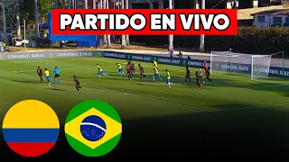 🔴 Colombia vs Brasil PARTIDO EN VIVO / Sudamericano Sub20