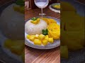 mango sticky rice sweet and sour delicious so delicious 芒果糯米飯，爽酸甜可口，好吃極了