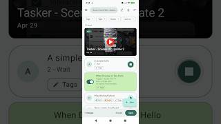 Tasker - New Main Screen UI