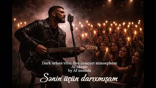 Sənin üçün darıxmışam | Dark Urban, Live Concert Atmosphere | AI Music | #music #cover #ai #remix