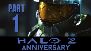 Halo 2 Anniversary Walkthrough Part 1 - HERETIC Master Chief Collection - 60fps 4K