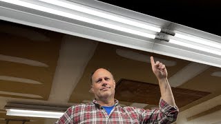 How to Convert Fluorescent lights to LED // The Right Way