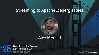 [Streaming Lakehouse] Streaming to Apache Iceberg Tables