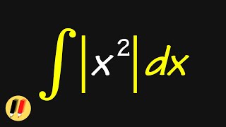 Integral of abs(x) in 44 seconds!