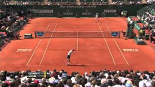 Montecarlo Rolex Masters 2013 Final Djokovic vs. Nadal HD Best points from Djokovic