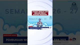 Jokowi Ungkap PAN Sedang Dekati Ganjar Pranowo