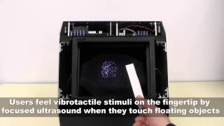 HaptoMime: Mid-Air Haptic Interaction with a Floating Virtual Screen