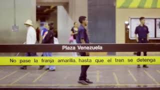 Flash Mob en Metro de Caracas, Cancion: Venezuela