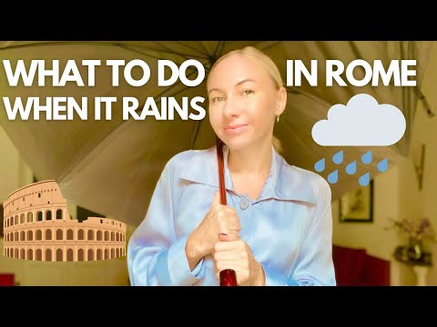 What is the rainy season in Rome Italy?