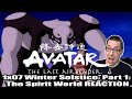 Avatar :The Last Airbender 1x07 Winter Solstice: Part 1: The Spirit World REACTION