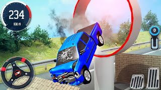 Car Crash Beam Racing Simulator - Real Extreme Derby Car Driving 3D - Android GamePlay
