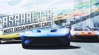 Disappointing Cars That Made People Cry in Asphalt 8