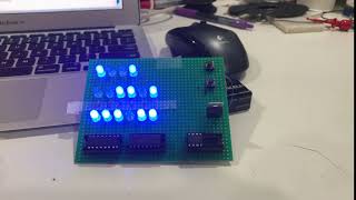 ATtiny85 binary clock
