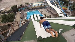 Slip N Fly Water Slide at Albercas El Vergel