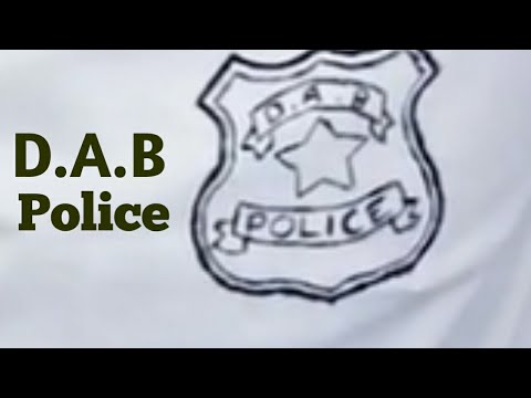 D.A.B Police Badge Speedart DanTDM Police Speed Art Joining D.A.B ...