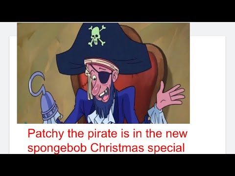 PATCHY THE PIRATE Is On The New Spongebob Christmas Special - YouTube