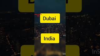 Dubai vs Mumbai India 🇳🇪 beautiful view