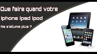TUTO : Que faire quand son iPhone ne s'allume plus ?