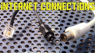 DSL vs cable vs fibre internet (AKIO TV)