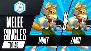 moky (Fox) vs Zamu (Fox) - Melee Singles Top 48 Winners Quarters - Shine 2023