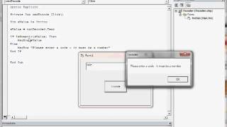 VB6 Tutorial 009 - Numeric validation with IsNumeric