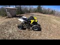 yamaha blaster 240 first real test ride and shake down