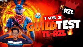 The Most Awaited Guild Test!🥵🔥 | TL-RZL | RZL Guild Test 👿| AKSHAY AKZ