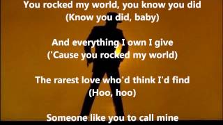 Michael Jackson - You Rock My World ~ With Lyrics