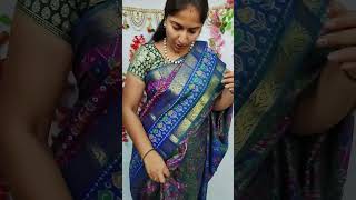 పోచంపల్లి ఫాన్సీ saree# ytstudio #v8ral