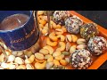 فنجان قهوة☕مع كرات البسكوت بالشوكولا و المكسرات🍫أسهل ضيافة للأحباب