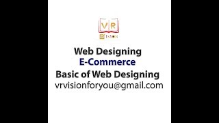 Basic of Web Designing | E-Commerce | B.Com(h) | By VR Vision #VRVision