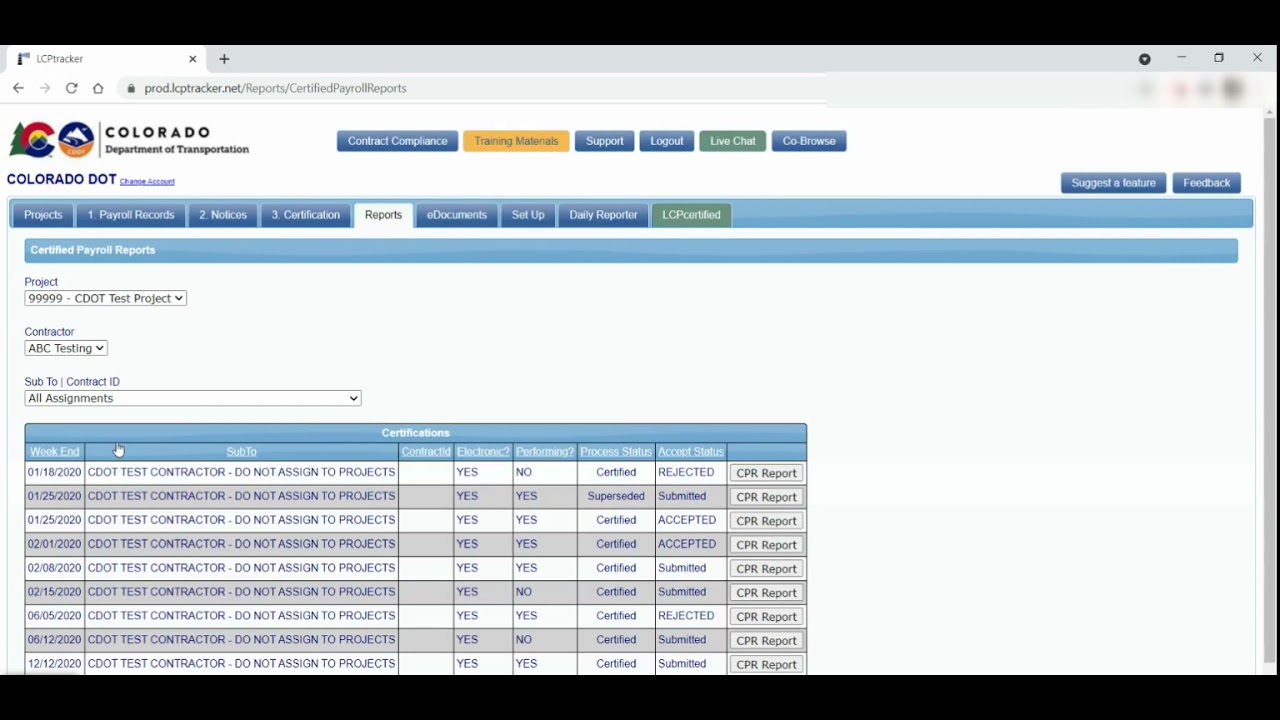 Navigating Lcptracker Youtube