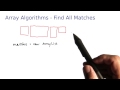 Array Algorithms Find All Matches - Intro to Java Programming