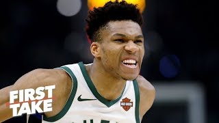 Stephen A. has 'lost faith' in Giannis and the Bucks' chances vs. the Raptors | First Take