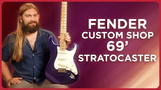 Are 1969 Stratocasters Underrated? Purple Sparkle '69 Strat from Fender Custom Shop