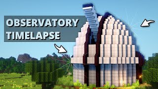 Simple Observatory in Minecraft #Shorts Timelapse